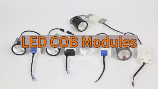 SD007gy GU10 MR16 Modulo COB Riflettore di luce LED Faretto da incasso dimmerabile